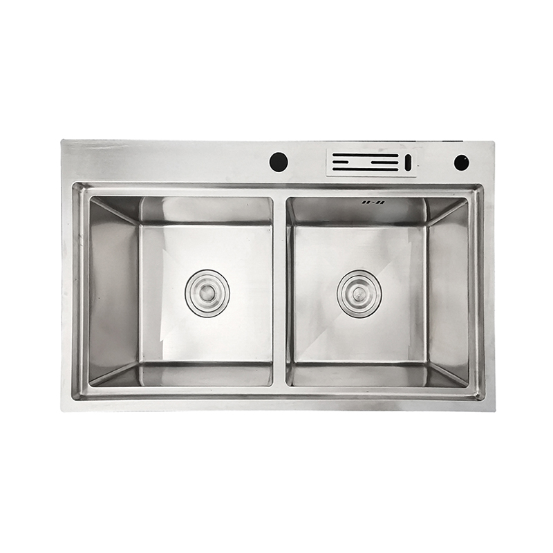 Double Bowl with Workstation